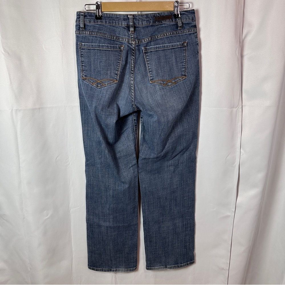 Christopher Blue Straight Leg Denim Jeans - Size 10 - Picture 2 of 11